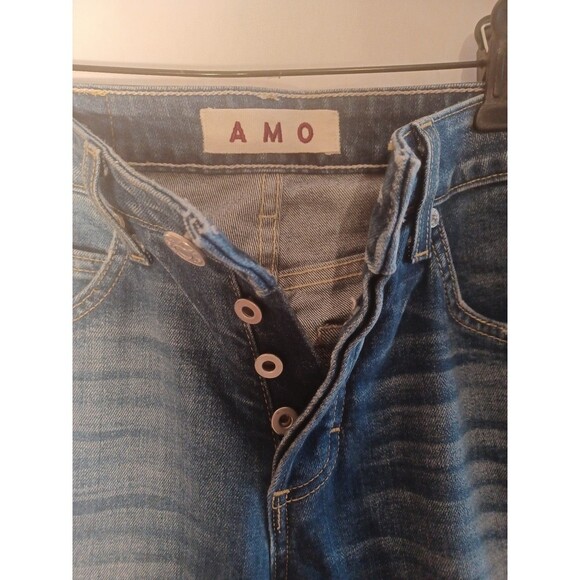 AMO BABE something blue high rise Jeans - Picture 6 of 10